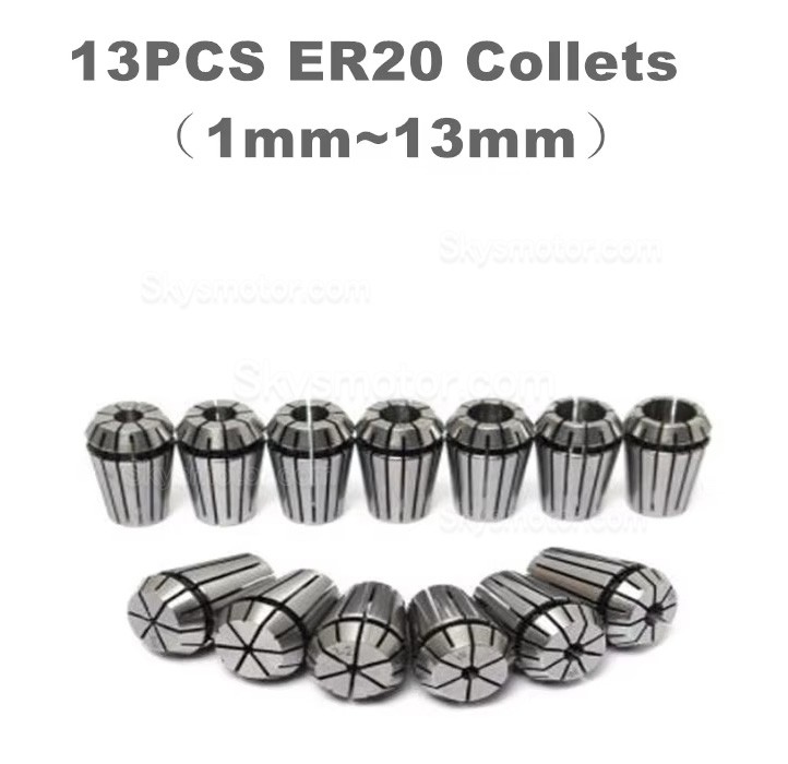 3KW 220V/380V 水冷式スピンドルモーターキット JGD-100A-3.0KW + H100-3.7 可変周波数ドライブ + ウォーターポンプ + ER20コレット13個 + ブラケット